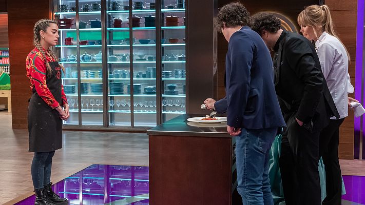 MasterChef - María, su plato de tomate y su mejor emplatado