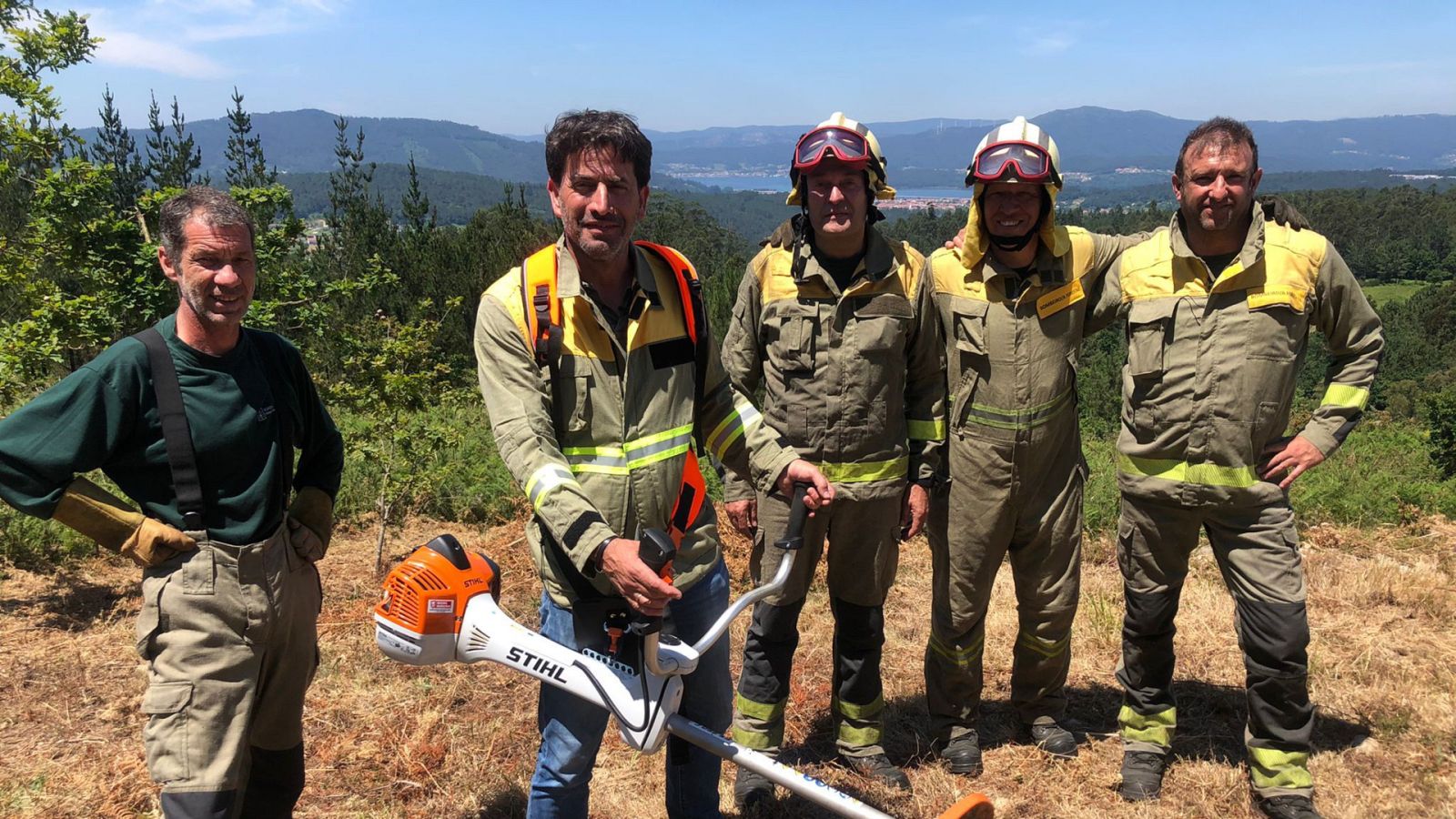 España Directo - Antonio Garrido se convierte en agente forestal en Galicia