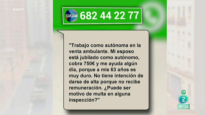 Aquí hay trabajo - ¿Puede ayudarnos en nuestro trabajo un jubilado?