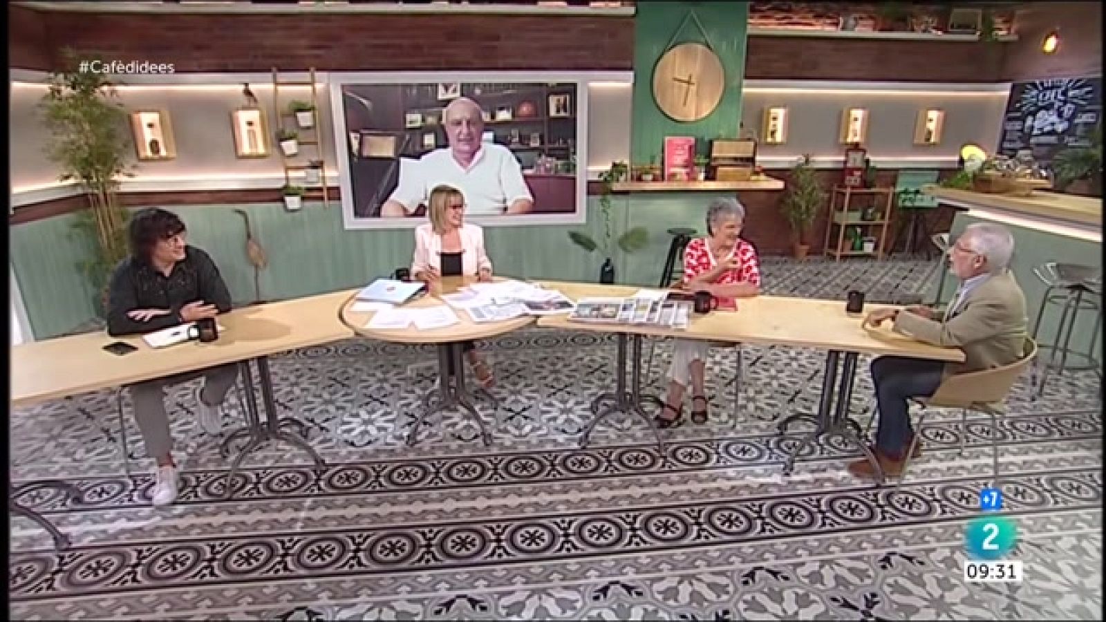 Cafè d'idees - Luz Guilarte, Robert Güerri i Raffaella Carrá