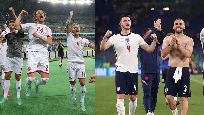 Telediario Matinal - Dinamarca quiere volver a una final 29 años después e Inglaterra, seguir invicta en Wembley