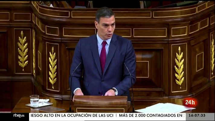 Parlamento - Pedro Sánchez explica los indultos