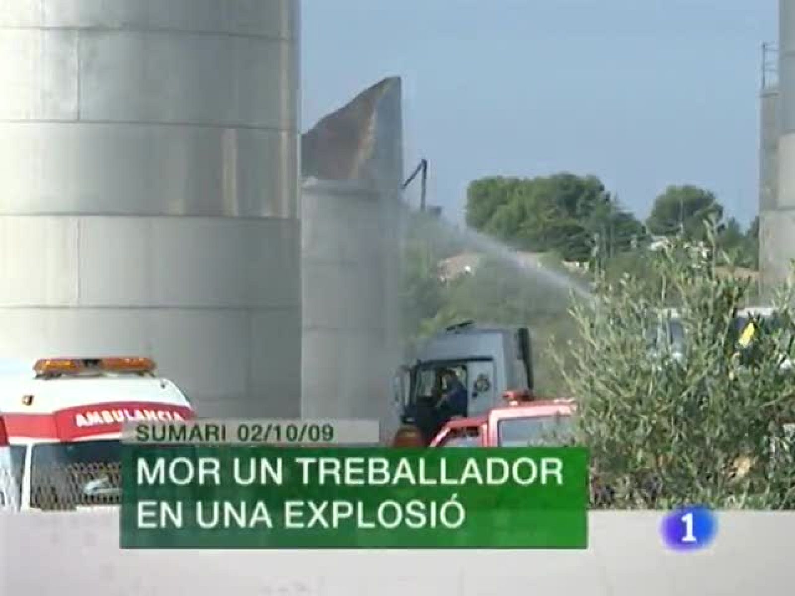 L'Informatiu. Informativo Territorial de la C.Valenciana (02/10/09)