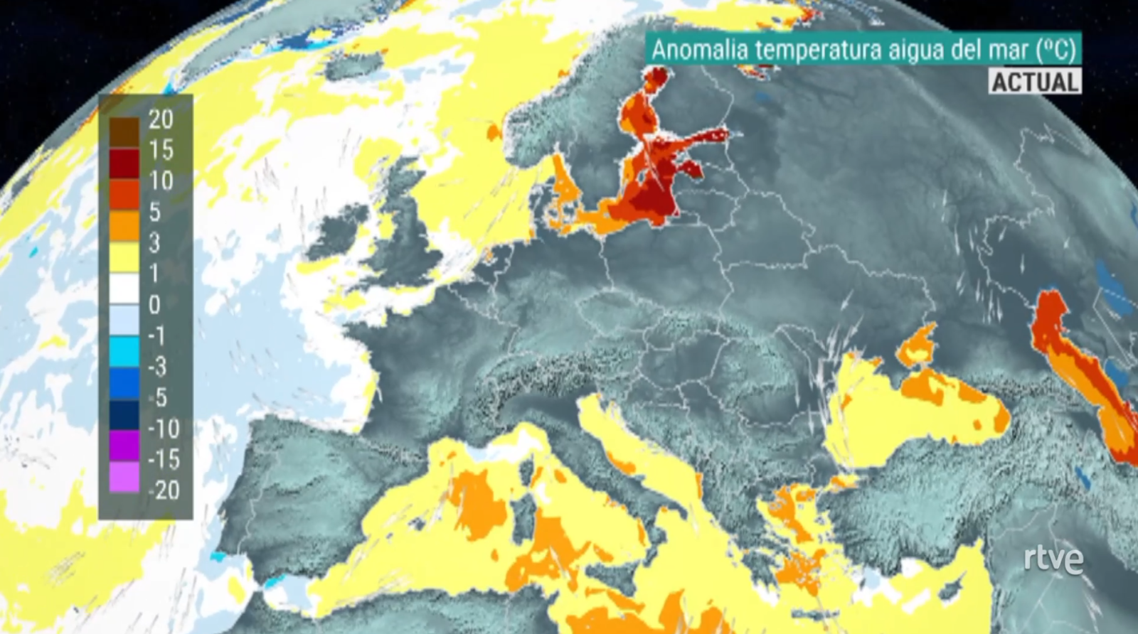 Onada de calor extrema a Escandinàvia