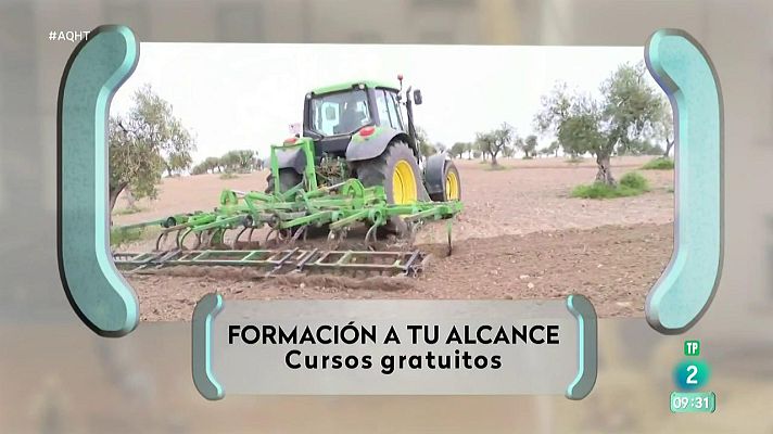 Aquí hay trabajo - 20 cursos remunerados en Jaén