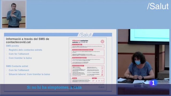 L'Informatiu - Salut deixa de fer tests asimptomàtics als CAP