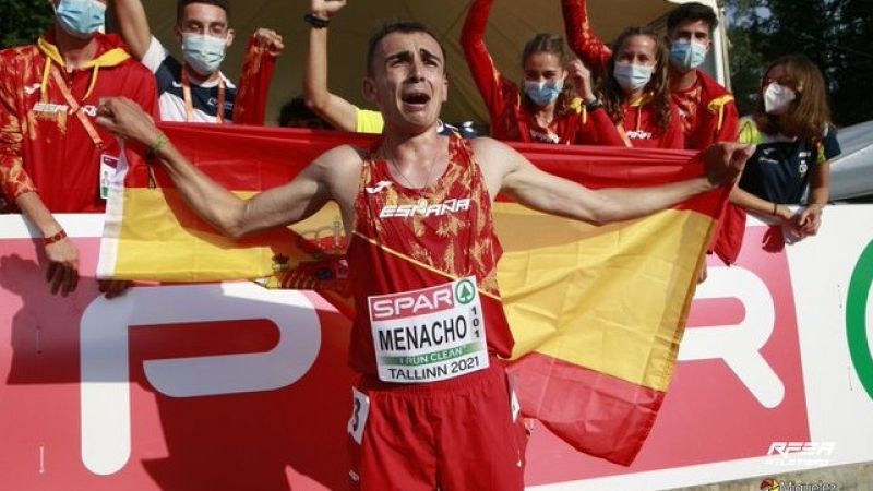 Eduardo Menacho, campeón de Europa Sub-23 de 10.000m
