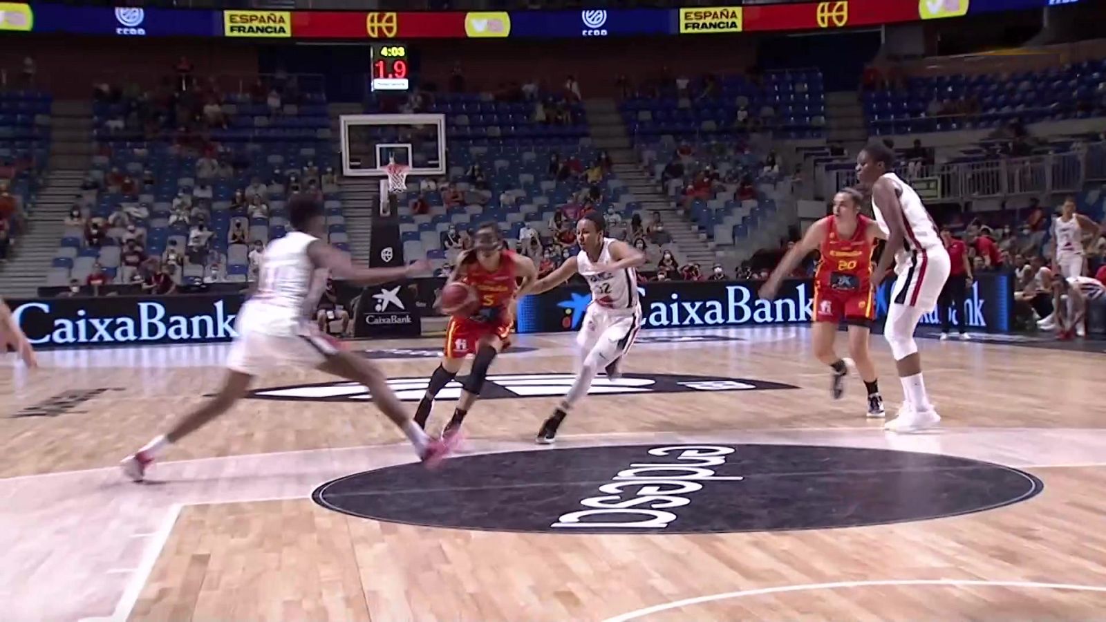 Baloncesto - Encuentro selección femenina preparación JJ.OO.: España - Francia - ver ahora