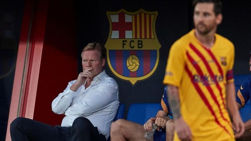 Koeman, "preocupado" por la renovación de Messi: "Tiene que seguir"