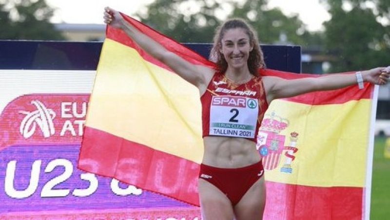 Claudia Conte, subcampeona de Europa Sub-23 en heptatlón