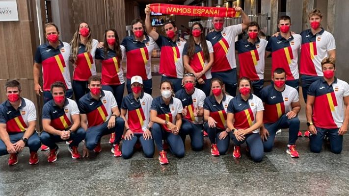 Telediario 2 - El equipo olímpico español de vela pone rumbo a Tokio