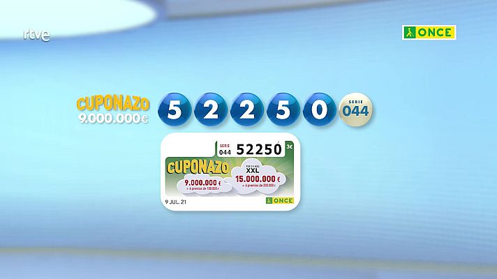 Sorteos ONCE - Sorteo ONCE - 09/07/21