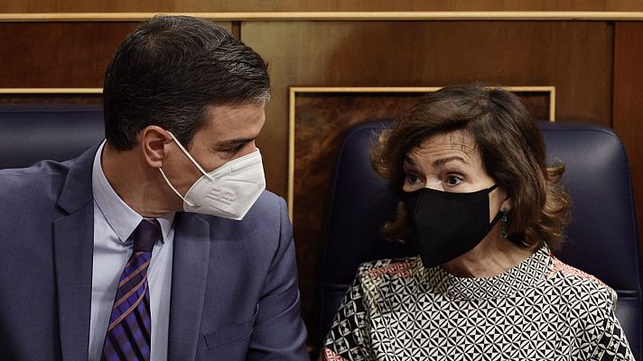 Informativo 24h - Sánchez remodela su Gobierno: prescinde de Carmen Calvo, González Laya, Duque, Campo y Uribes