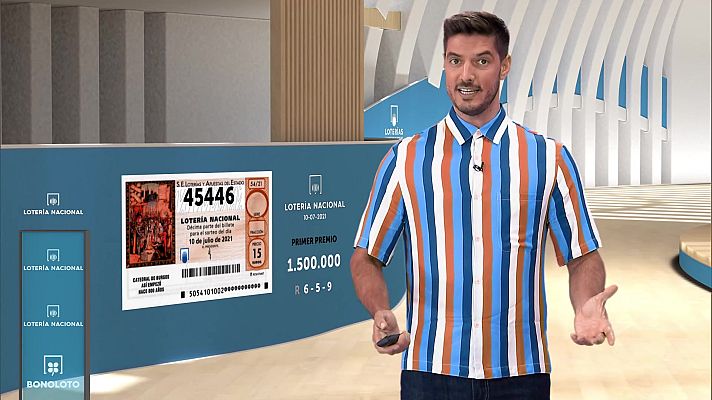 Loterías - Sorteo de la Lotería Nacional del 10/07/2021