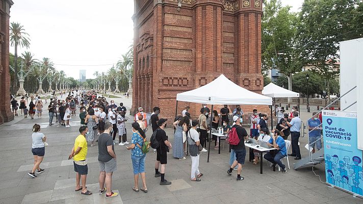 Telediario Fin de Semana - El alza de contagios de coronavirus entre los jóvenes obliga a las comunidades a imponer nuevas restricciones