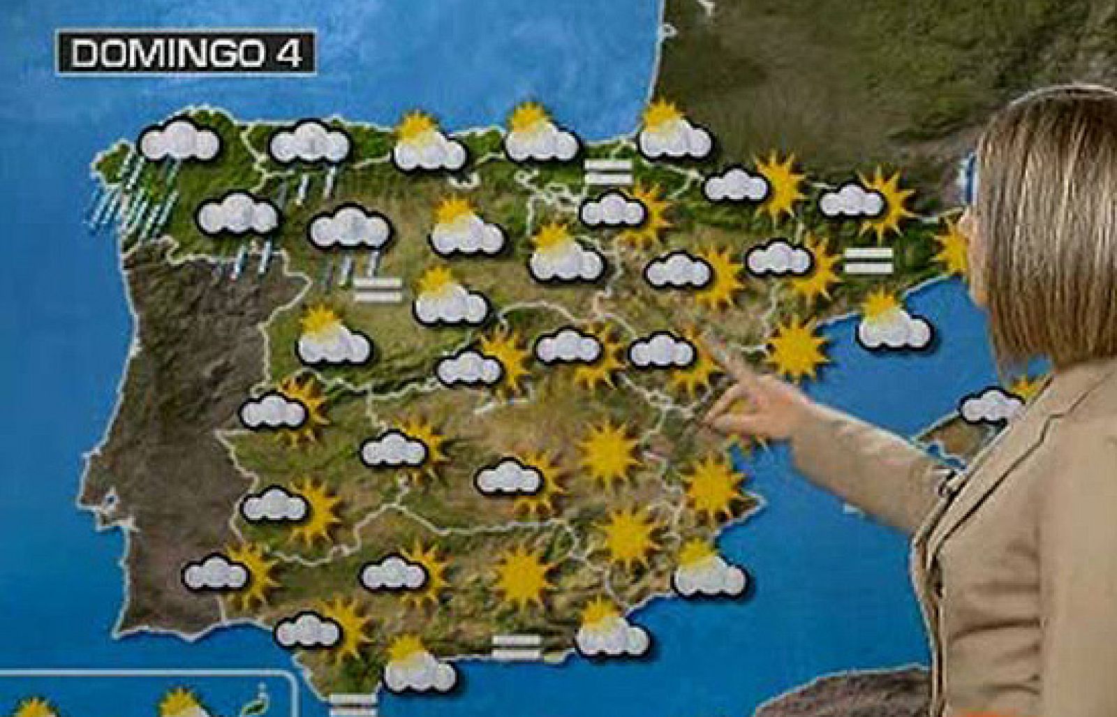 Lluvias persistentes en Galicia