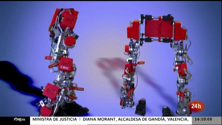 Parlamento - CSIC: un exoesqueleto para niños