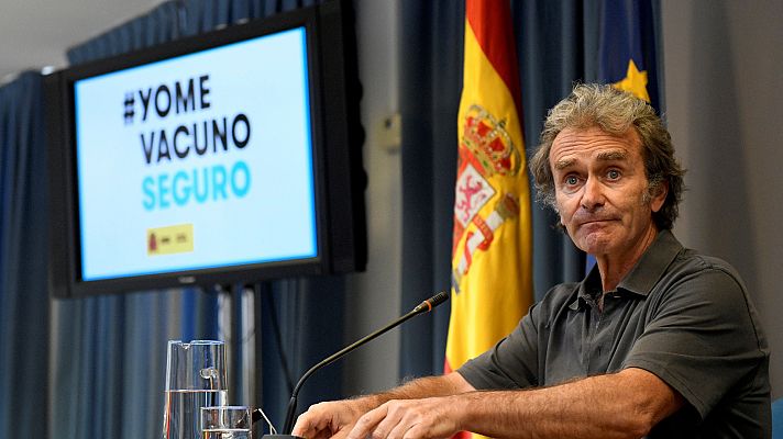 Especial Coronavirus - Comparecencia de Fernando Simón y Alfredo González -12/07/21