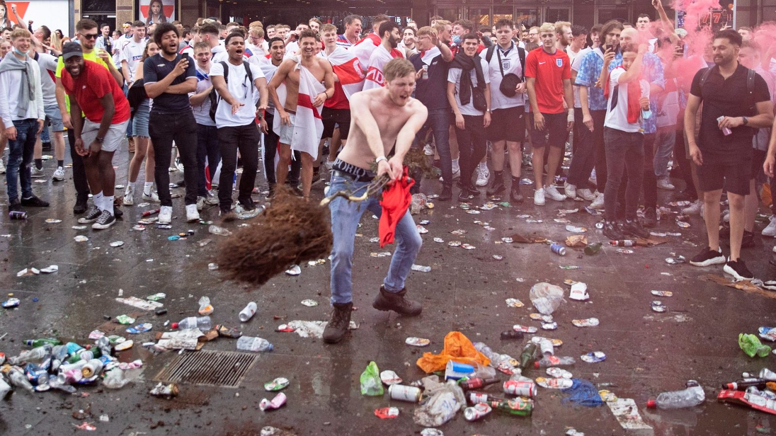 Cada vez que Inglaterra pierde un partido, los ataques a mujeres se incrementan un 38%