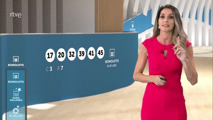 Loterías - Sorteo de la Bonoloto del 12/07/2021
