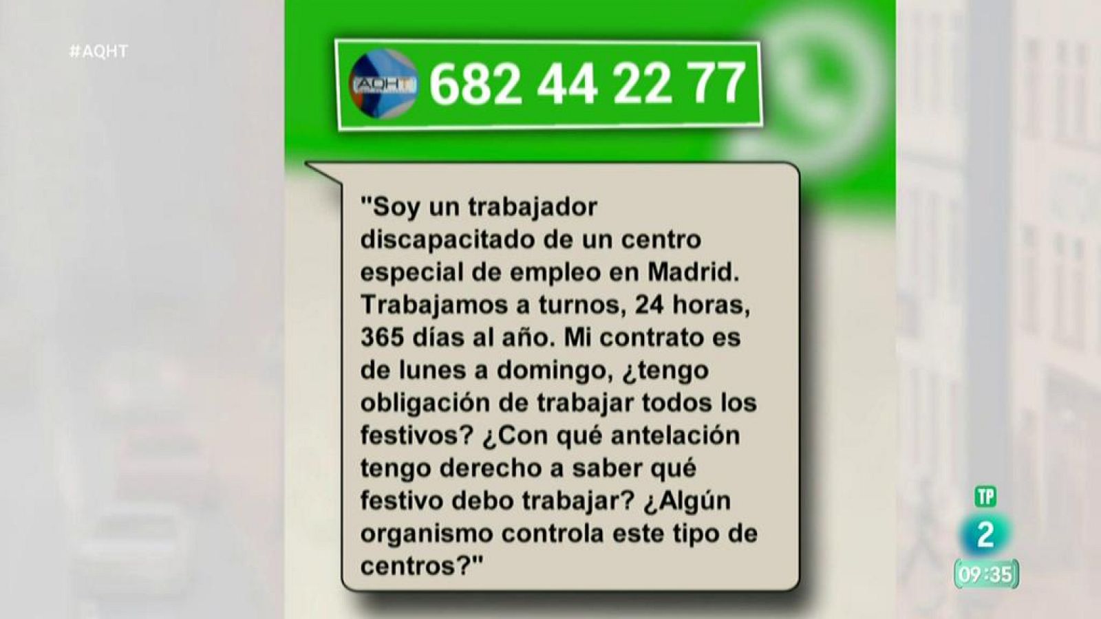 Aquí hay trabajo - Si trabajo de lunes a domingo, ¿cuántos festivos me toca hacer?