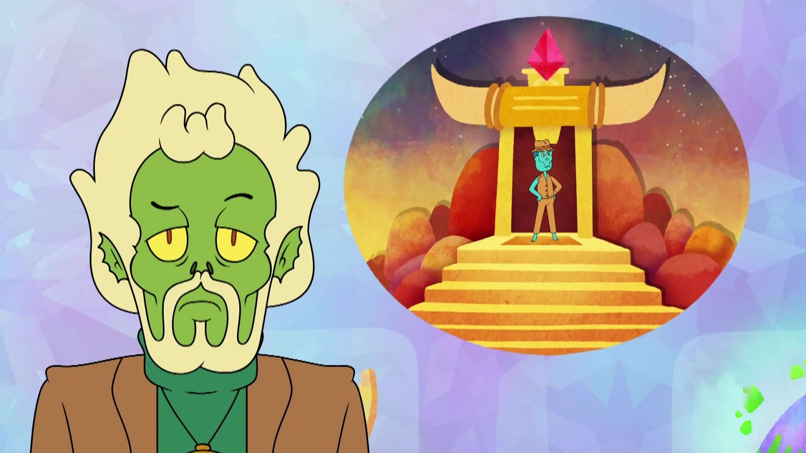 Sólo los afortunados sobreviven - Home: Las aventuras de Tip y Oh | Ver