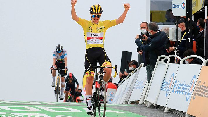 Telediario 2 - Tour 2021 | Pogacar remata a sus rivales en el Portet