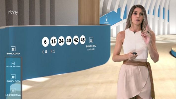 Loterías - Sorteo de la Bonoloto del 14/07/2021