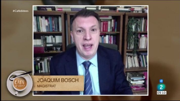 Cafè d'idees - "El TC no qüestiona el confinament, sinó l'instrument"