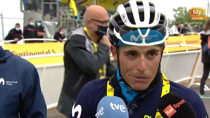 Tour de Francia - Tour 2021 | Enric Mas: "Detrás venía Pogacar como un avión"