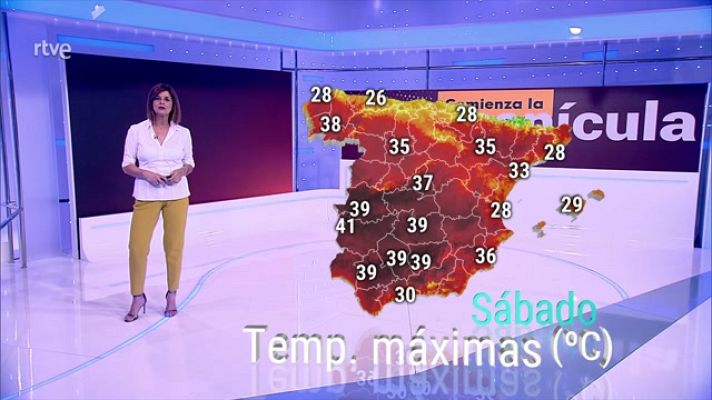 El tiempo - Continuará una situación seca y muy estable, predominando los cielos poco nubosos o despejados en casi todo el país