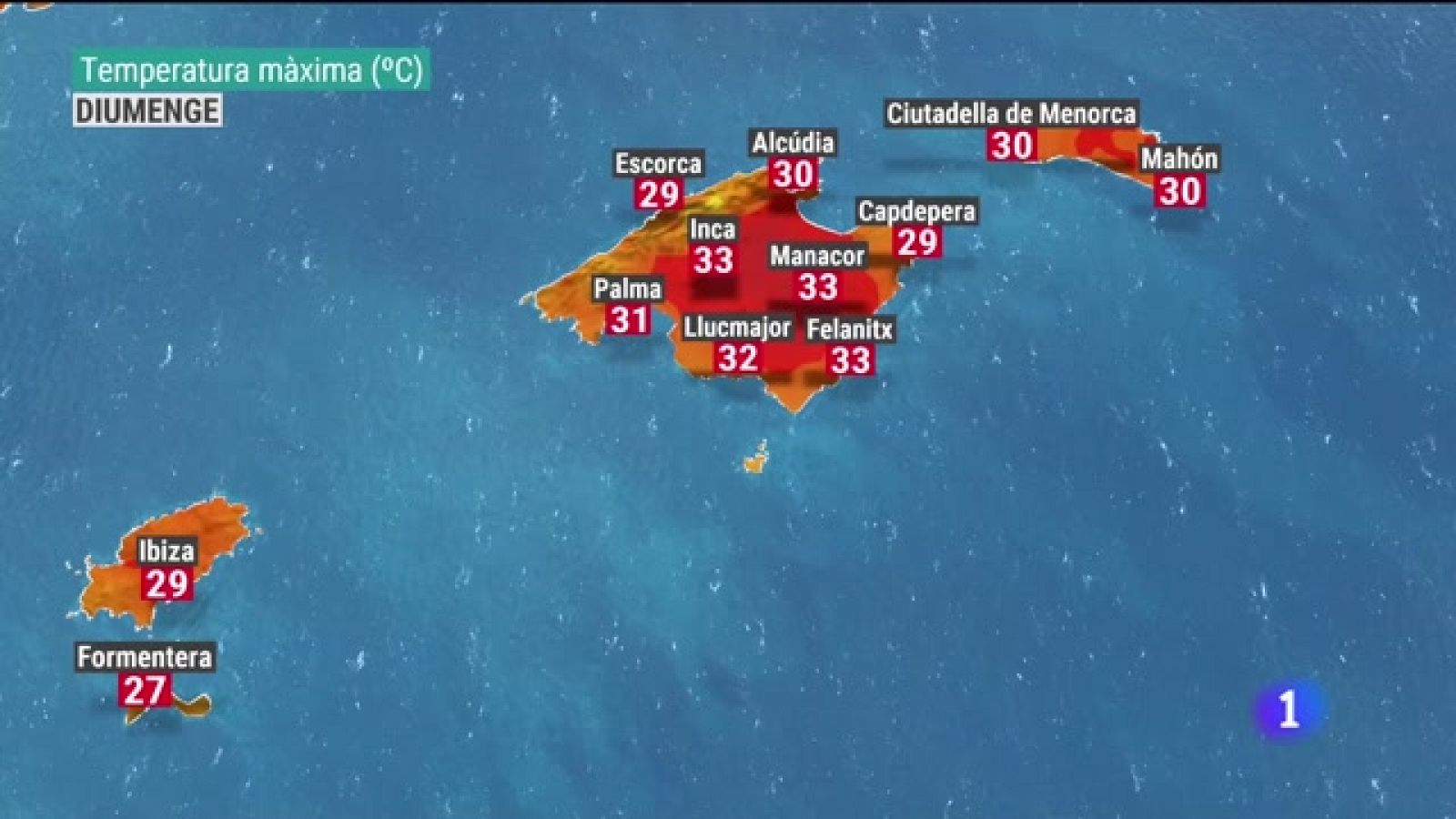 El temps a les Illes Balears - 16/07/21