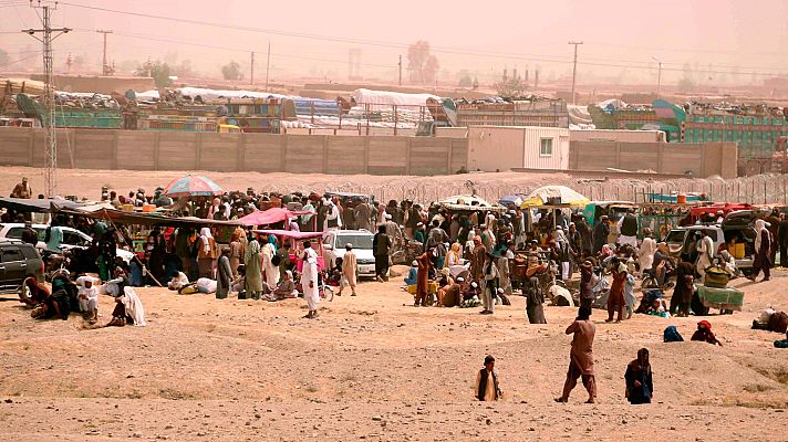 Telediario 1 - Los intérpretes afganos que trabajaron para las tropas españolas, en el punto de mira de los talibanes