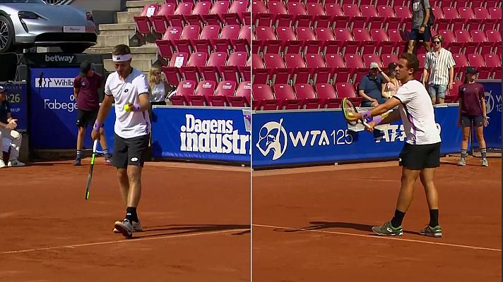 Tenis - ATP 250 Torneo Bastad, 1/4 final: R. Carballés Baena - N. Go