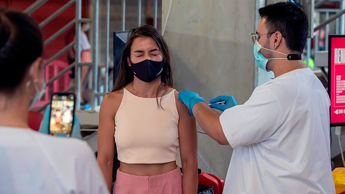 Telediario 2 - Algunas comunidades dudan de si hay vacunas suficientes para lograr los objetivos de inmunidad marcados