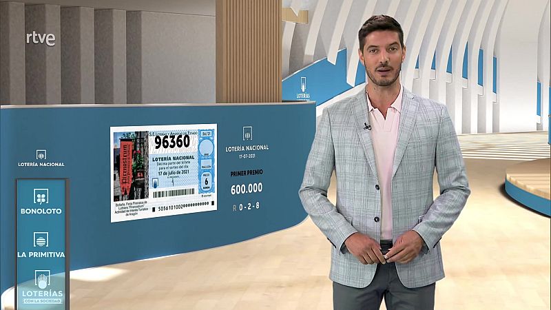 Sorteo de la Lotería Nacional del 17/07/2021 - ver ahora