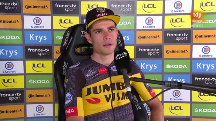Ciclismo - Tour 2021 | Wout Van Aert: "Ganar tres etapas y quedar segundos en la general está muy bien"
