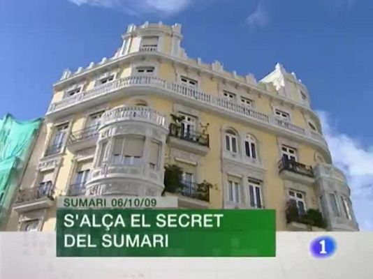 L'informatiu - Comunitat Valenciana - L'informatiu Comunitat Valenciana - 06/10/09