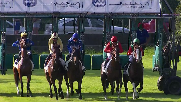 Hípica - Carreras de caballos, hipódromo de San Sebastián