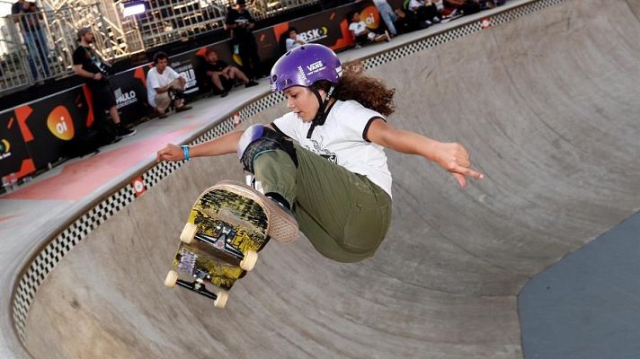 Telediario 1 - Tokio 2020 | Julia Benedetti, la joven esperanza del skate español en Tokio 2020