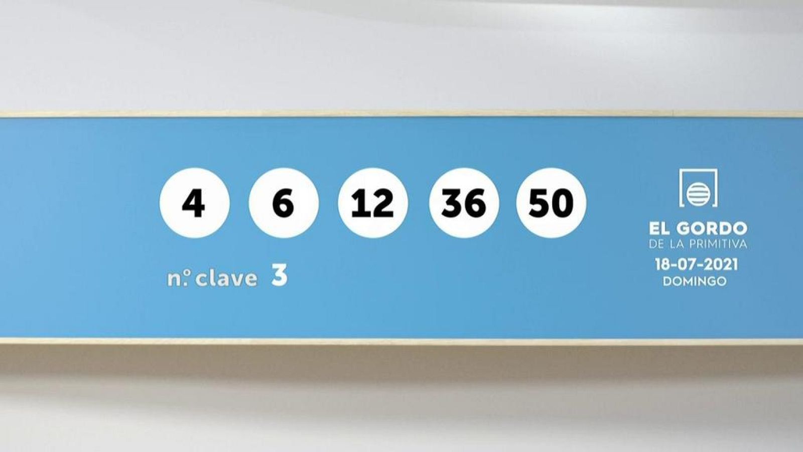 Sorteo de la Lotería Gordo de la Primitiva del 18/07/2021 - Ver ahora