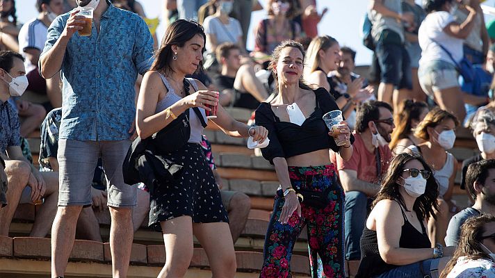 Telediario 1 - Obesidad o diabetes, factores de riesgo COVID en los jóvenes