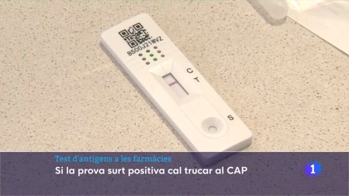 L'Informatiu - Tests d'antígens a les farmàcies i sense recepta
