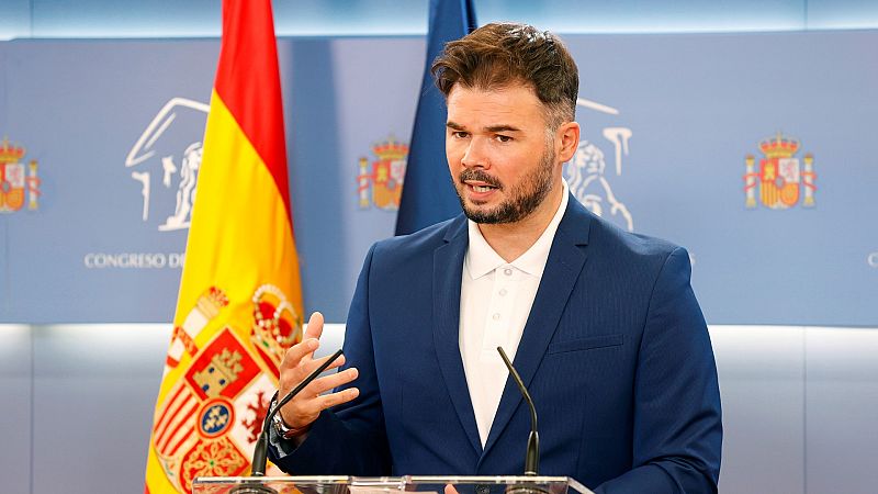 Rufián, sobre el Tribunal de Cuentas: "Es una institución anacrónica, no es Poder Judicial pero condena a la gente a multas por sus ideas"
