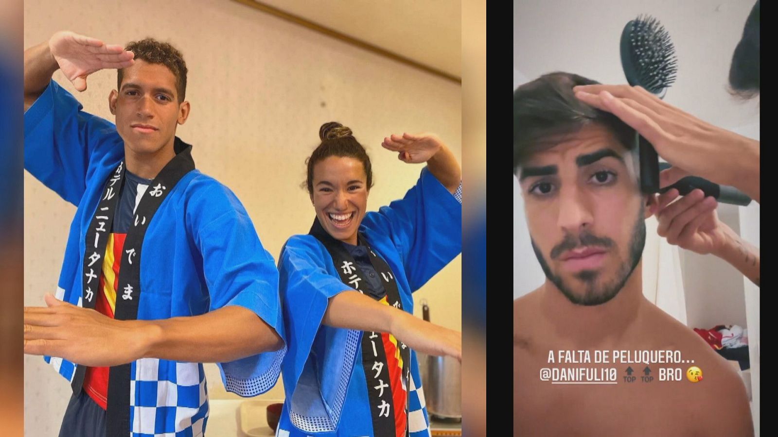 Tokio 2021 | Cortes de pelo, trucos, kimonos  y saludos en la villa olímpica