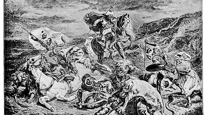 Telediario 2 - Los cuadros que Delacroix dedicó a Marruecos se podrán contemplar por primera vez en África