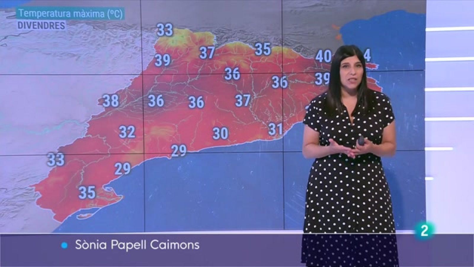 El Temps (23/07/2021) - Una calorada amb final