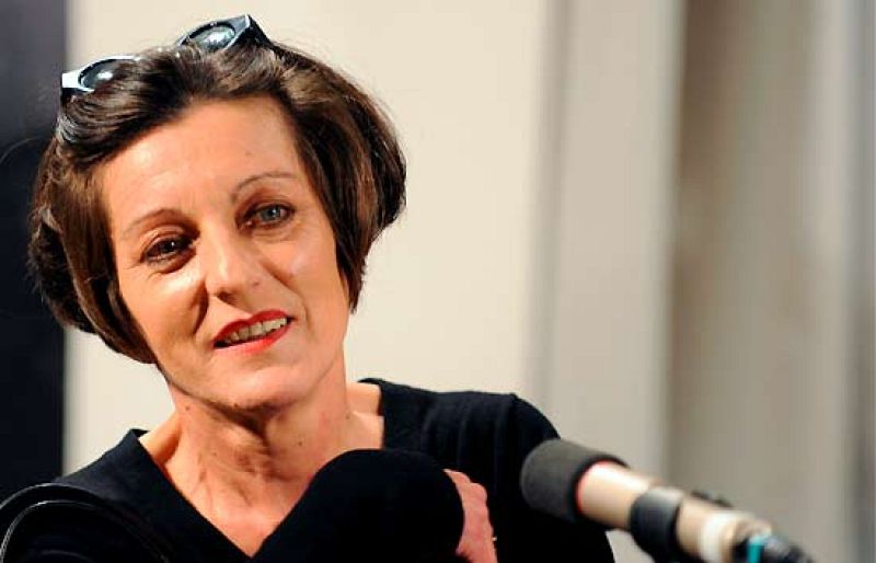 La poetisa Herta Müller, Premio Nobel de Literatura