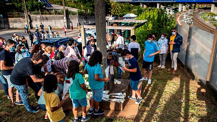 Telediario Fin de Semana - La plataforma de víctimas del accidente del Alvia reclama saber la verdad ocho años después de la tragedia