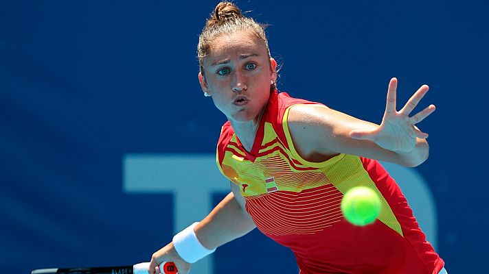 Tenis Tokyo 2020 - Sara Sorribes "sigue sin creerse" haber ganado a la número 1